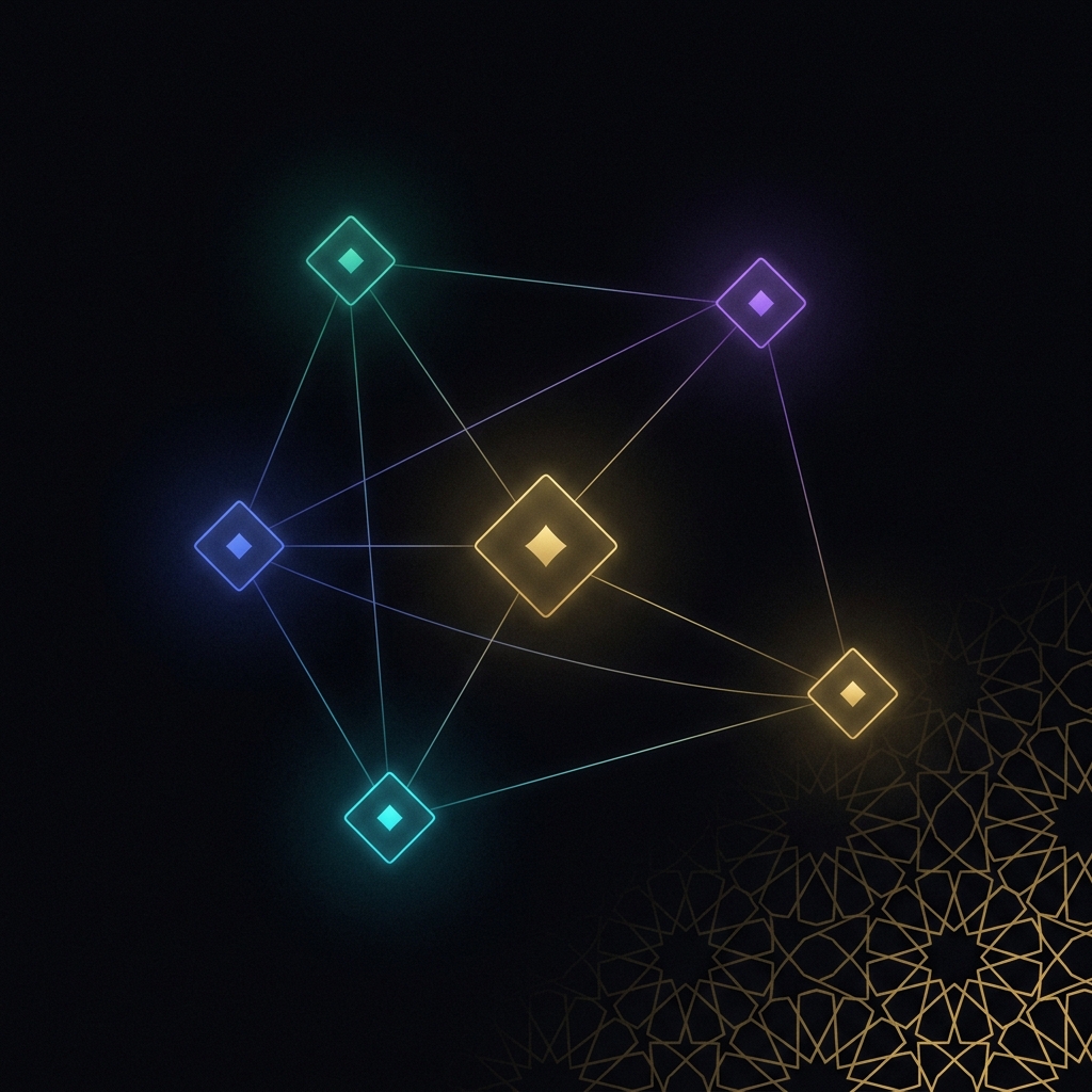 Dal Dom portfolio constellation — five software products connected as one holding